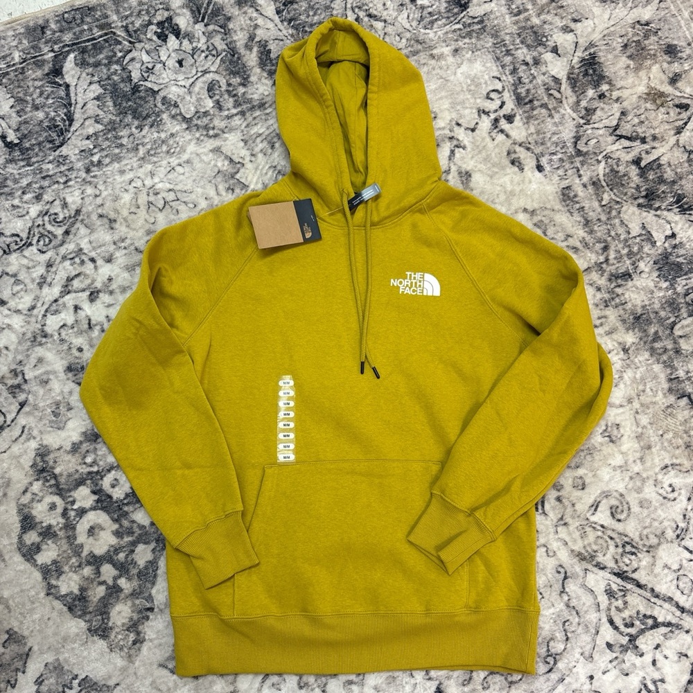 The North Face Olive Green Hooded Sweatshirt